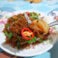 เมนูของร้าน หมี่กรอบจีนหลี
