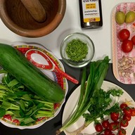 ส้มตำหัวไก่โอก ซอยวัดท่าเกวียน ปากเกร็ด 345