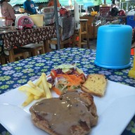 เมนูของร้าน ร้านสเต็กเด็กแนว ตลาดโต้รุ่งทอ.