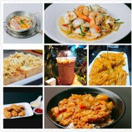นมใหญ่ มิตรอุดม 🎉 ข้าวไก่เทอริยากิ ไข่ข้น ชาไทย เฟรนฟายชีส ขนมปังเนยนม
