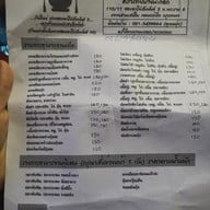 เมนู ครัวไทยบางมะกอก