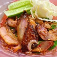 ปิ้งหมูชิ้น ฮอร์คจัง การไฟฟ้า คลองเตย