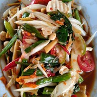 เมนูของร้าน ล่องแพผานาง-ผาเกิ้ง