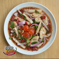 เมนู ร้านยำปากแตก แซ่บปากเจ่อ -
