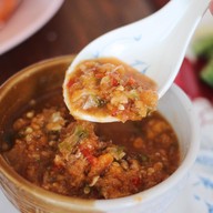 เมนูของร้าน ครัวแม่ช่วยคลองโคน จ.สมุทรสงคราม