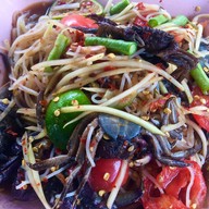 โฟล์ค ตำซิ่ง ( ส้มตำ ยำ ลาบ ต้มแซ่บ )  ท่าเสา