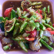 โฟล์ค ตำซิ่ง ( ส้มตำ ยำ ลาบ ต้มแซ่บ )  ท่าเสา