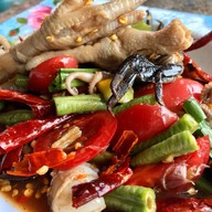 โฟล์ค ตำซิ่ง ( ส้มตำ ยำ ลาบ ต้มแซ่บ )  ท่าเสา