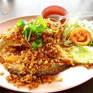 เมนูของร้าน บ้านไม้ริมน้ำ