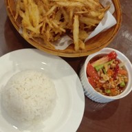 บรรยากาศ ตำยั่ว ครกยักษ์ พระราม 2