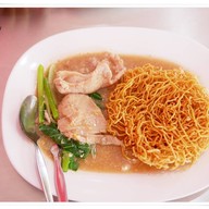 เมนูของร้าน ราดหน้าฟาไฉคู้บอนคลองสามวา คู้บอน