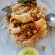 เมนูของร้าน ข้าวหอมมันไก่ สวนเสือศรีราชา