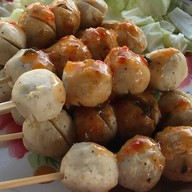 มะเดี่ยวลูกชิ้นเผา & ปังปิ้ง