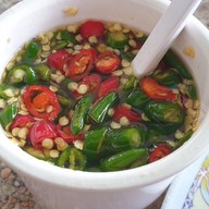 เมนูของร้าน เจ๊เอื้อง ก๋วยเตี๋ยวหมูบ้านบึง