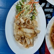 เมนูของร้าน เรือนริมน้ำซีฟู๊ด