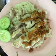 เมนูของร้าน ข้าวมันไก่ไหหลำสันป่าตอง