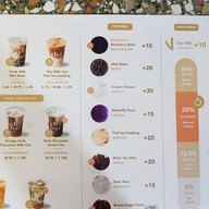 เมนู CHA BAR BKK Central Ladprao