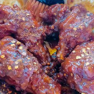Indy Fried Chicken ไก่ทอดเกาหลีซอส 5 รส ตลาดหัวมุม
