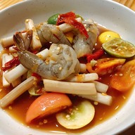 เมนูของร้าน ไก่ขมิ้นย่าง 345 อเวนิว