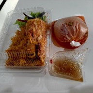 เมนูของร้าน ข้าวหมกไก่นายหัว ตลาดนกฮูก