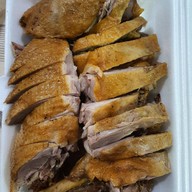 เมนูของร้าน เป็ดพะโล้เจ้เค็ง ตลาดนัดเช้า เทศา ซ.2