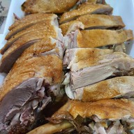 เมนูของร้าน เป็ดพะโล้เจ้เค็ง ตลาดนัดเช้า เทศา ซ.2