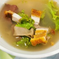 เมนูของร้าน เกาเหลาเลือดหมู เจ้ยุ จุฬา50