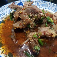 เมนูของร้าน ร้านลาบพี่เบิ้ม