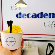 เมนูของร้าน Decadent Cafe