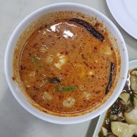 เมนูของร้าน ข้าวต้มบาทเดียว  สวนสยาม