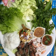 หอยแครงลวกน้ำจิ้มแซ่บ