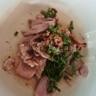 เมนูของร้าน ก๋วยเตี๋ยวเรือเจ๊นา