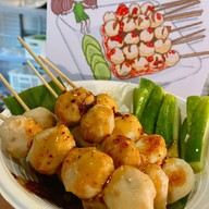 ปิ้งหมูชิ้น ฮอร์คจัง การไฟฟ้า คลองเตย