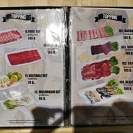 เมนู Salang Tokpokki