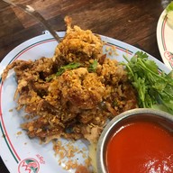 เมนูของร้าน เรือนอาหารทะเลวังมุข