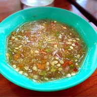 เมนูของร้าน ถ้ำไทรซีฟู้ด ปราณบุรี