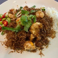 เมนูของร้าน หมี่กรอบจีนหลี