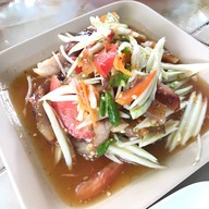 เมนูของร้าน ส้มตำภูเขาหญ้าเจ้จิ๋ม ภูเขาหญ้า