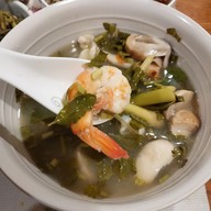 เมนูของร้าน ป้าอ๊อด ร้านข้าวต้ม