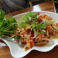 เมนูของร้าน บ้านสวนนารา