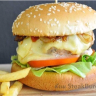 เมนูของร้าน ตังเม SteakBurger มหาชัยซอย5 ตรงข้ามร้านทุกอย่าง20 บาท