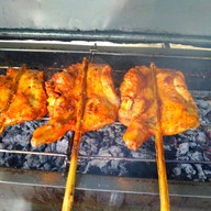 เหนกไก่ย่างบางตาล ตลาดนัดบ้านฟ้าเลอมาเช่ ลำลูกกา คลอง6 สาขา2