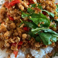 เมนูของร้าน เจ๊น้องริมทะเลบางพระ