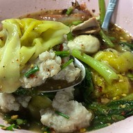 เมนูของร้าน โซดาบะหมี่เกี๊ยว
