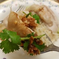 เมนูของร้าน ข้าวมันไก่เจริญ สูตรไหหลำ
