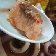 เมนูของร้าน เตี๋ยวปลาสด กม.42