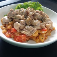 เมนูของร้าน ผัดจัง ณ ยุดยา
