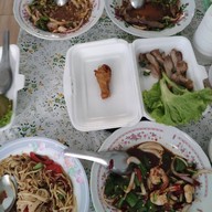 เมนูของร้าน โฟล์ค ตำซิ่ง ( ส้มตำ ยำ ลาบ ต้มแซ่บ )  ท่าเสา