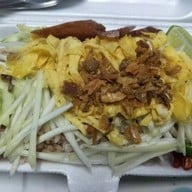 เมนูของร้าน ข้าวคลุกกะปิ ตลาดราชา