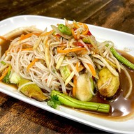 เมนูของร้าน ส้มตำละโว้โดฮา